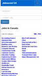 Mobile Screenshot of ca.jobsaved.com